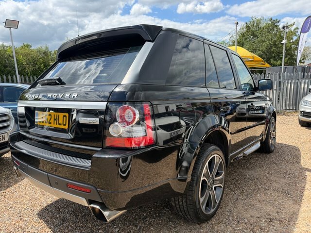 Land Rover Range Rover Sport V8 Sport Suv Black #5