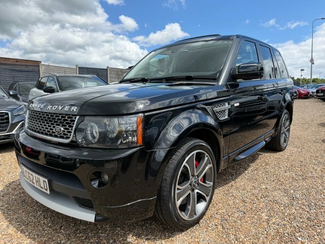Land Rover Range Rover Sport V8 Sport Suv Black #4
