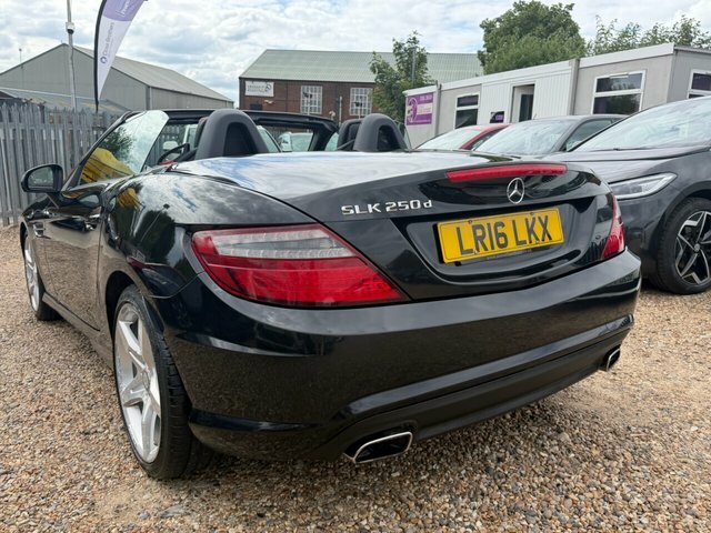 Mercedes-Benz SLK Slk250d Amg Sport Convertible Black #2