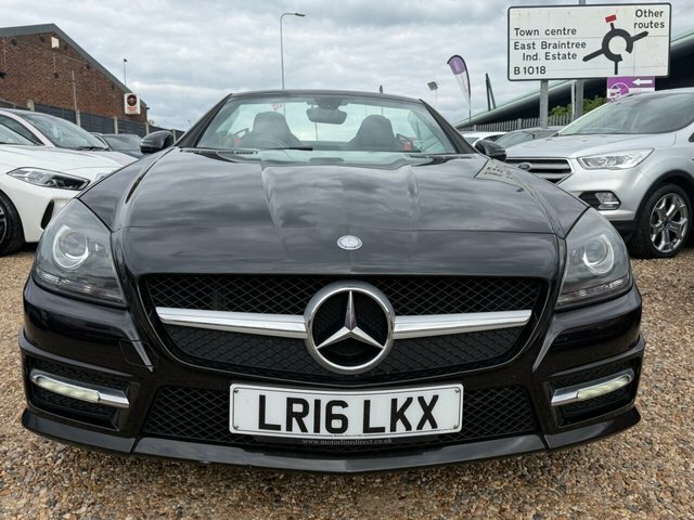 Mercedes-Benz SLK Slk250d Amg Sport Convertible Black #4
