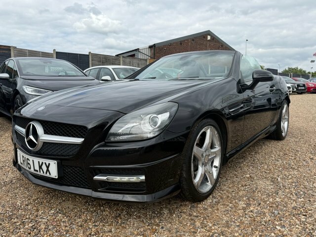 Mercedes-Benz SLK Slk250d Amg Sport Convertible Black #3
