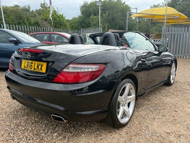 Mercedes-Benz SLK Slk250d Amg Sport Convertible Black #5