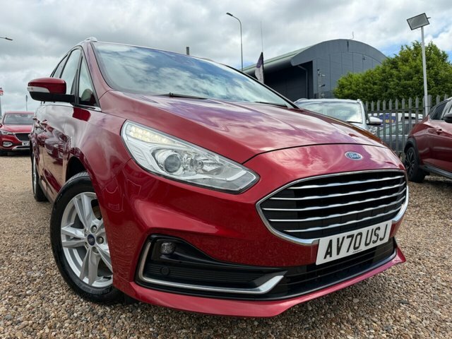 Ford Galaxy Ecoblue Titanium Mpv Red