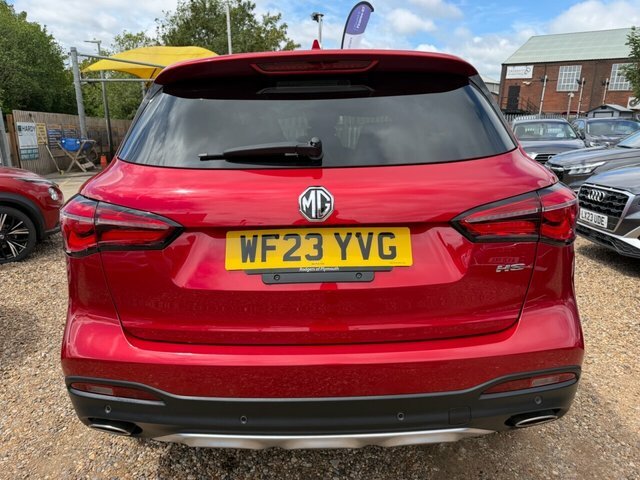 MG HS T-gdi Exclusive Suv Red #6