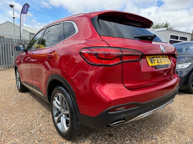 MG HS T-gdi Exclusive Suv Red #5
