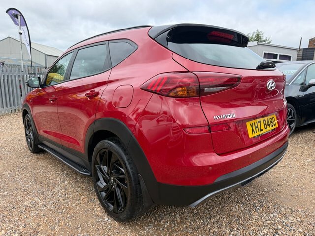 Hyundai Tucson Crdi Mhev N Line Red #3