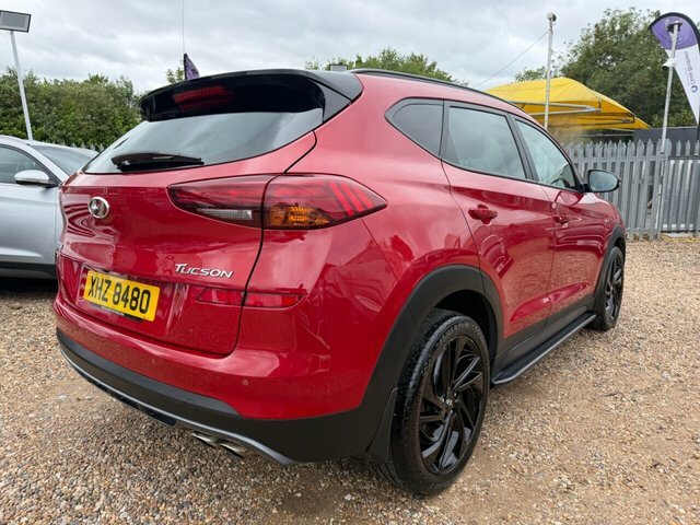 Hyundai Tucson Crdi Mhev N Line Red #6