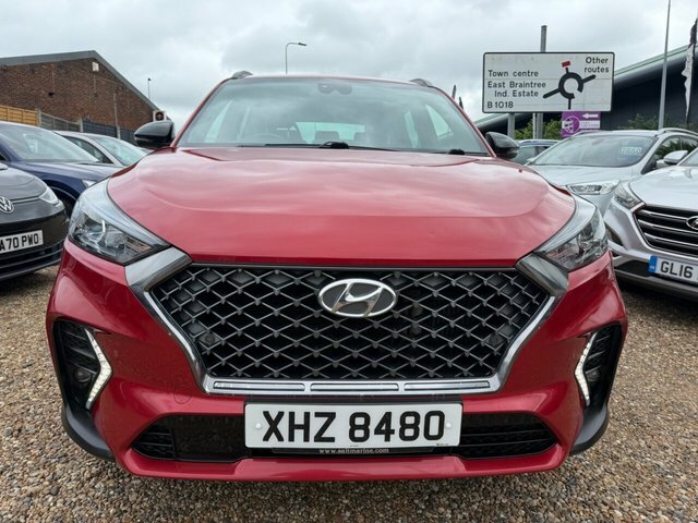 Hyundai Tucson Crdi Mhev N Line Red #2
