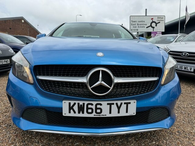Mercedes-Benz A Class A180 Sport Hatchback KW66TYT Blue #3
