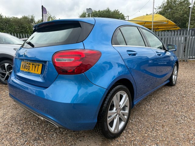 Mercedes-Benz A Class A180 Sport Hatchback KW66TYT Blue #5