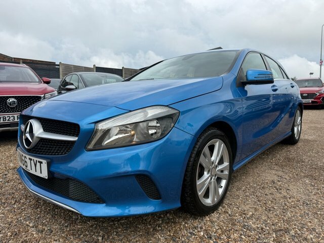 Mercedes-Benz A Class A180 Sport Hatchback KW66TYT Blue #2