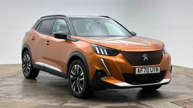 Peugeot e-2008 Gt Line Suv Orange