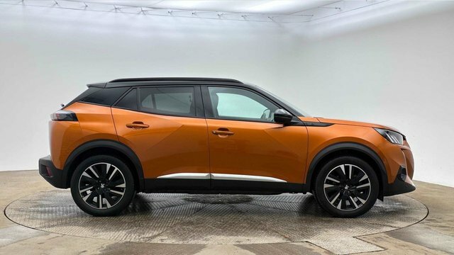 Peugeot e-2008 Gt Line Suv Orange #4