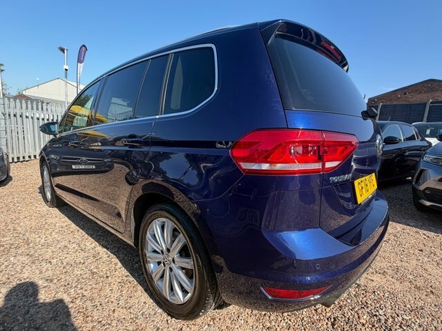 Volkswagen Touran Tsi Sel Mpv Blue #4