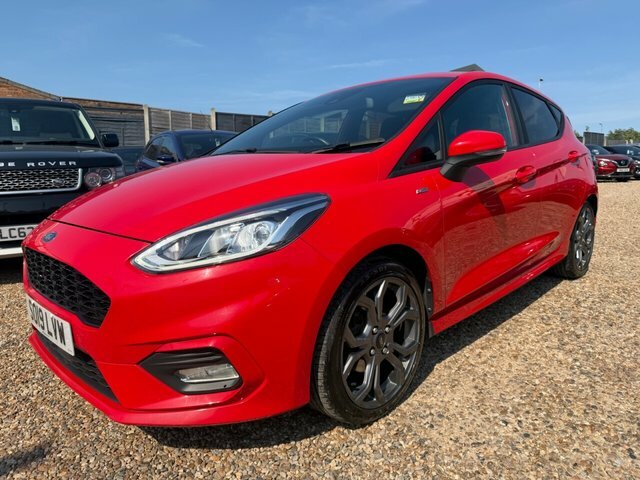 Ford Fiesta Ecoboost Gpf St-line Hatchback Red #2