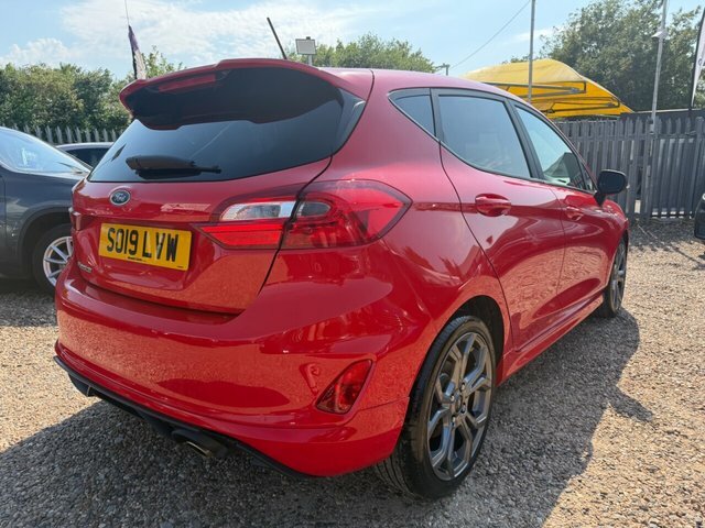Ford Fiesta Ecoboost Gpf St-line Hatchback Red #3