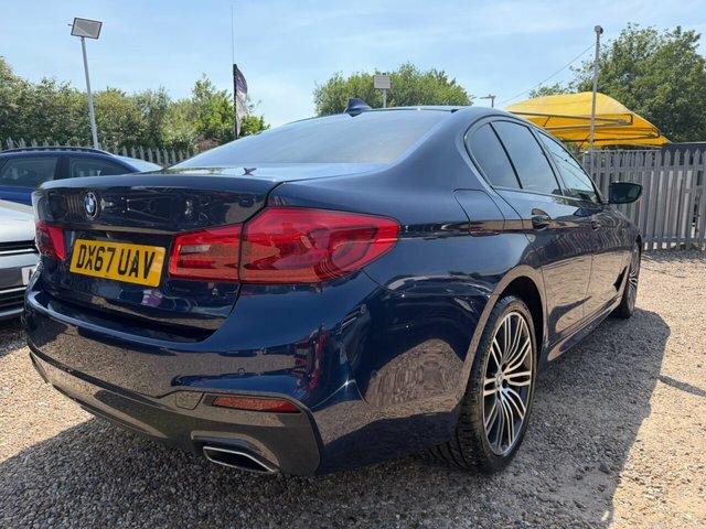 BMW 5 Series 530E 9.2Kwh M Sport Blue #2