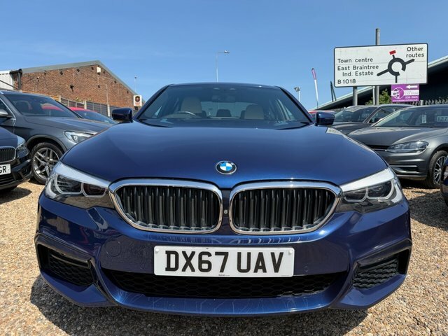 BMW 5 Series 530E 9.2Kwh M Sport Blue #3
