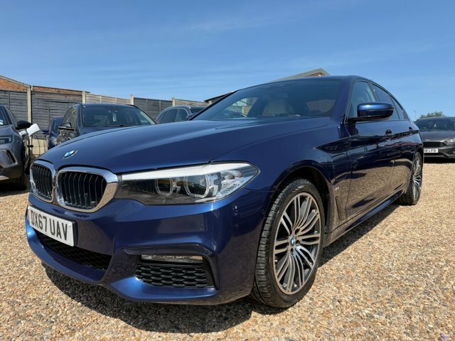 BMW 5 Series 530E 9.2Kwh M Sport Blue #4