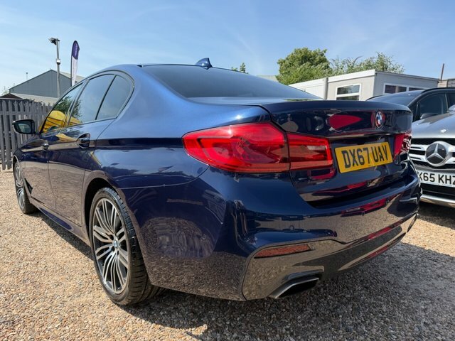BMW 5 Series 530E 9.2Kwh M Sport Blue #6