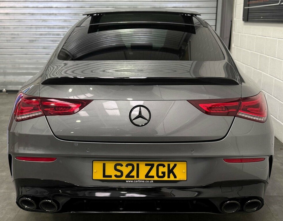 Mercedes-Benz CLA Class 2021 2.0 Cla220d Amg Line Premium Plus 2 Coupe 4 White #7