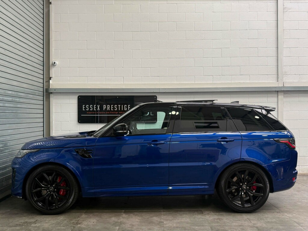 Land Rover Range Rover Sport Svr Sc 4Wd SV22VSK Blue #4
