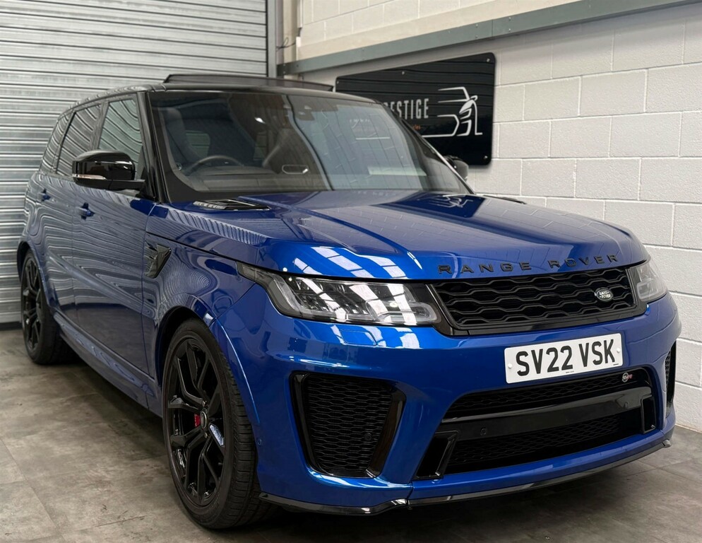 Land Rover Range Rover Sport Svr Sc 4Wd Blue