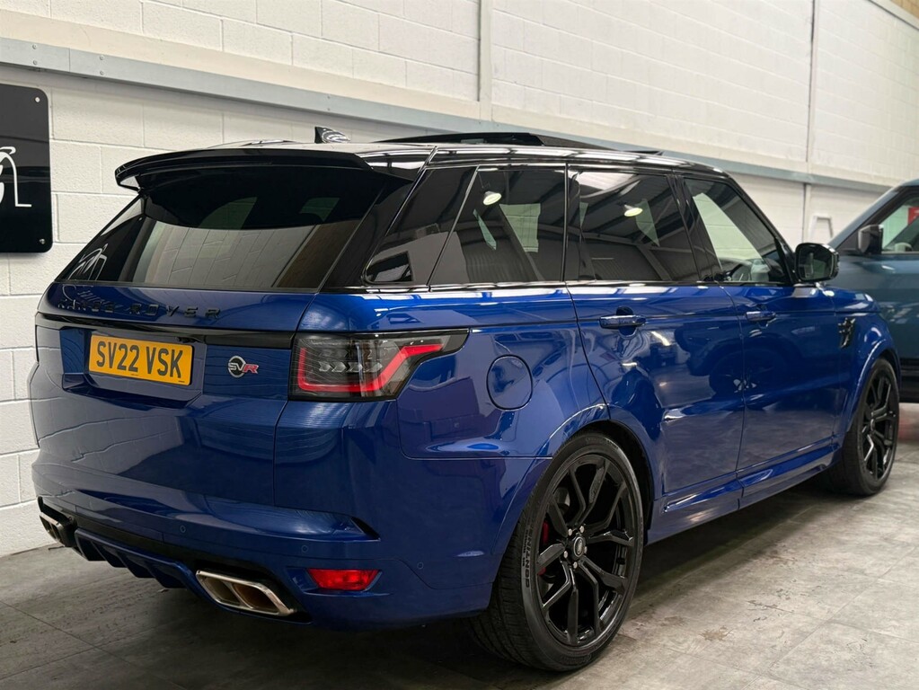 Land Rover Range Rover Sport Svr Sc 4Wd SV22VSK Blue #6