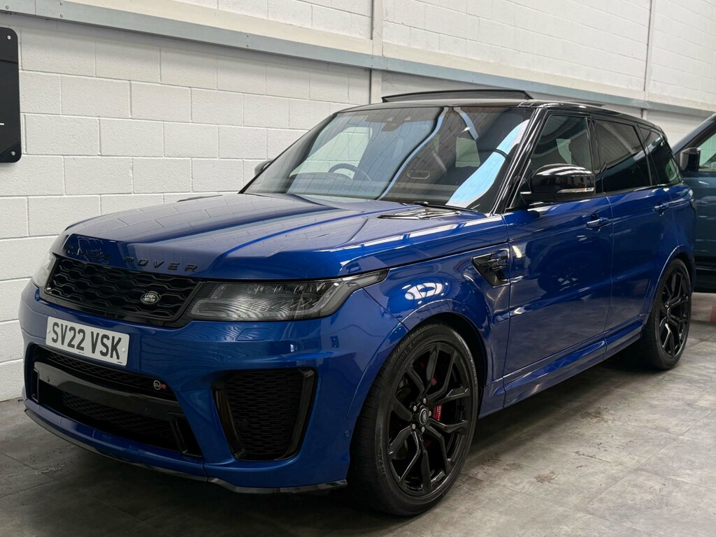 Land Rover Range Rover Sport Svr Sc 4Wd SV22VSK Blue #3