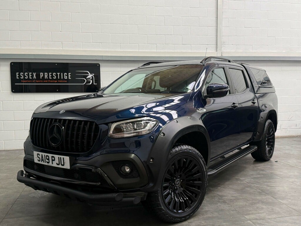 Mercedes-Benz X Class 250D 4Matic Progressive Double Cab Pickup Black #9