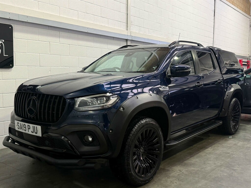 Mercedes-Benz X Class 250D 4Matic Progressive Double Cab Pickup Black #3