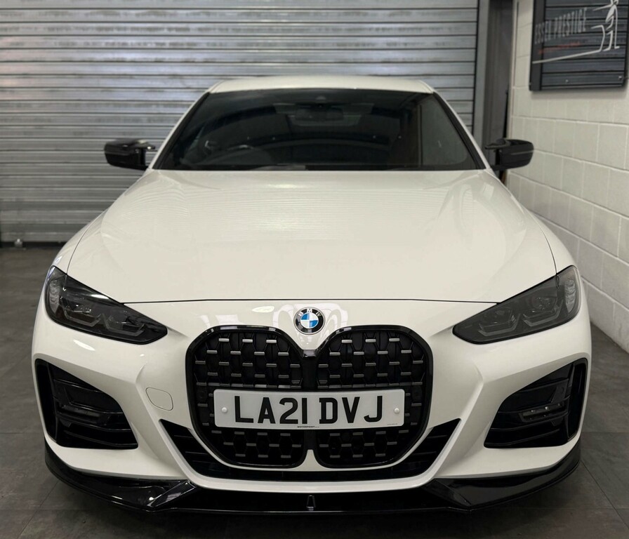 BMW 4 Series M Sport White #2
