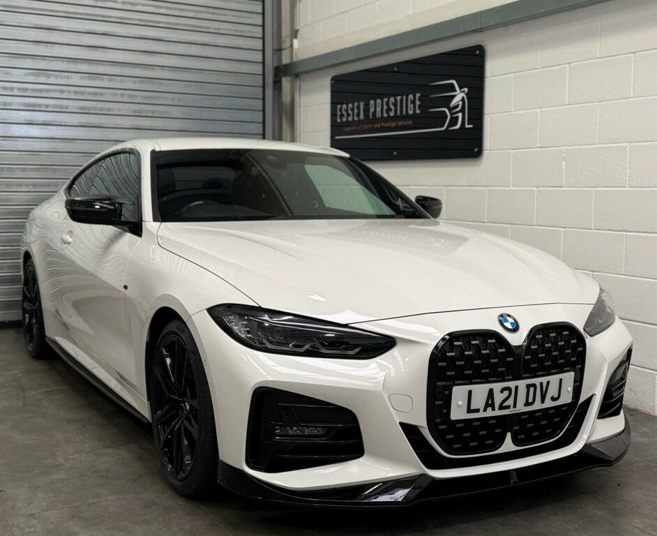 BMW 4 Series M Sport White