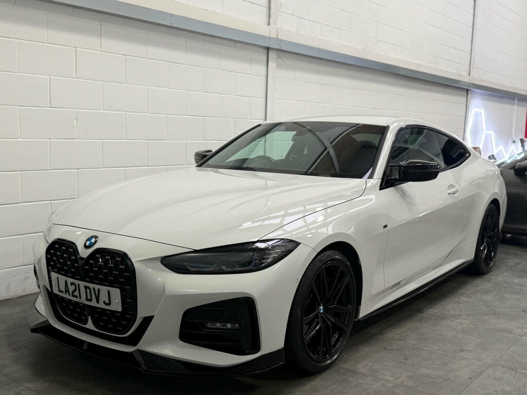 BMW 4 Series M Sport White #3