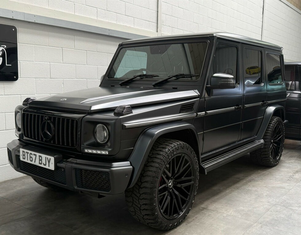 Mercedes-Benz 350 G Night Edition D 4Matic 4Wd Black #3