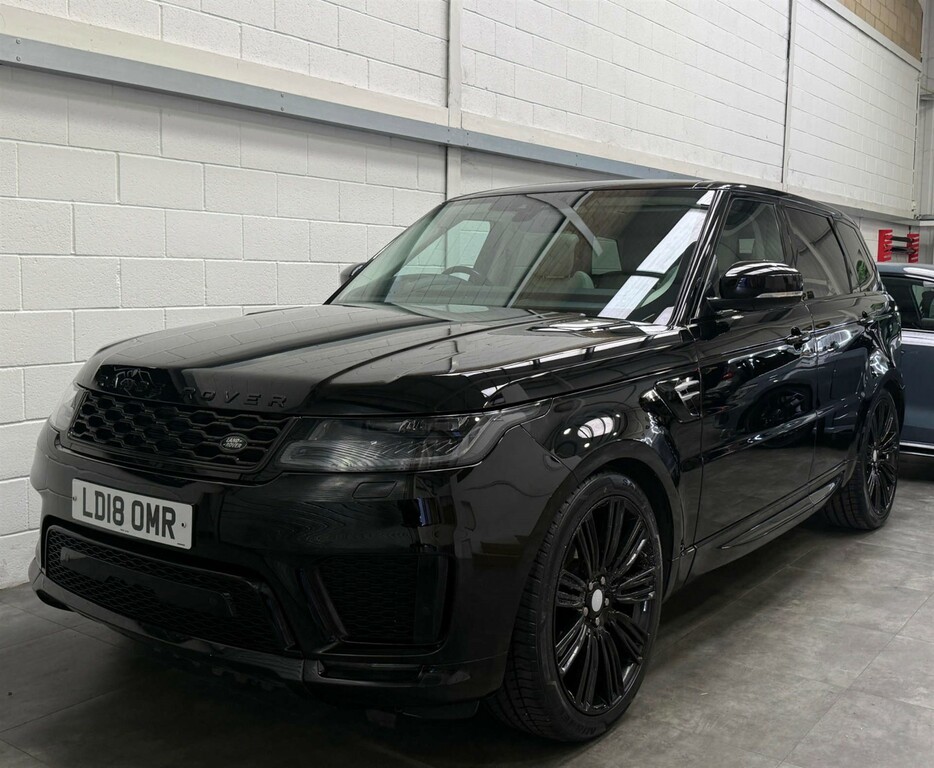 Land Rover Range Rover Sport Hse Sdv6 4Wd LD18OMR Black #3