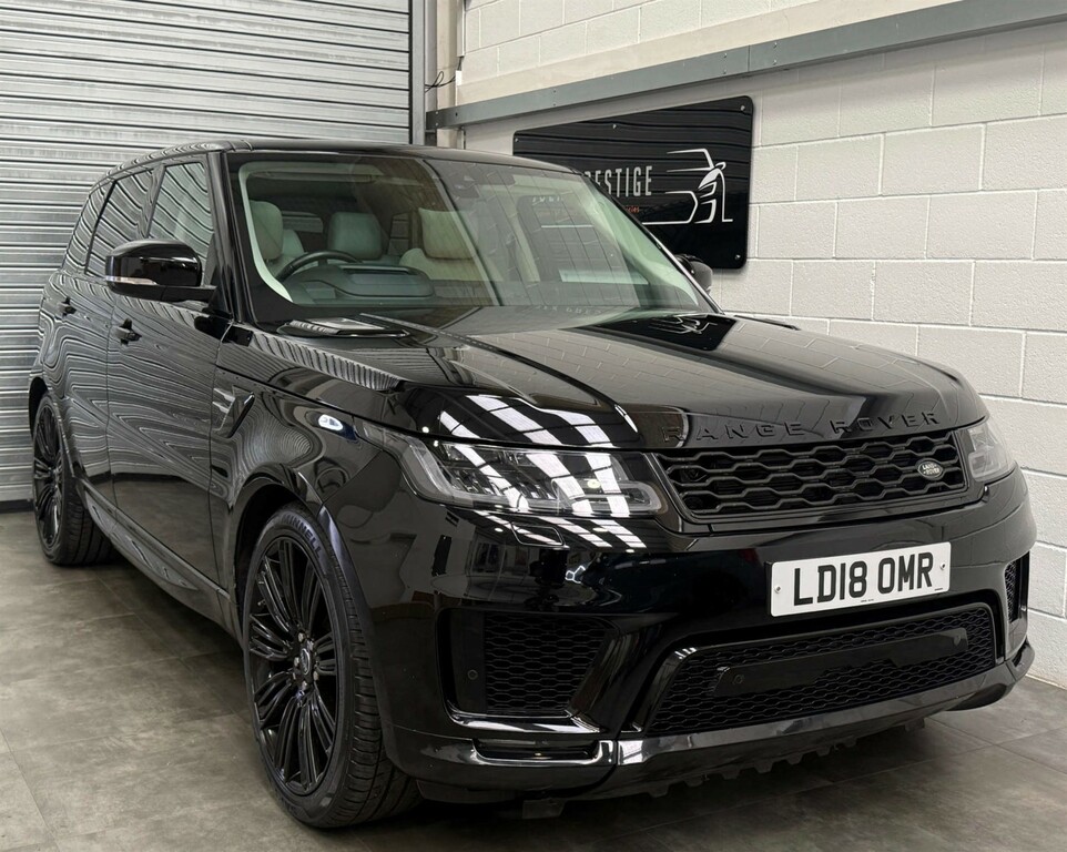Land Rover Range Rover Sport Hse Sdv6 4Wd Black