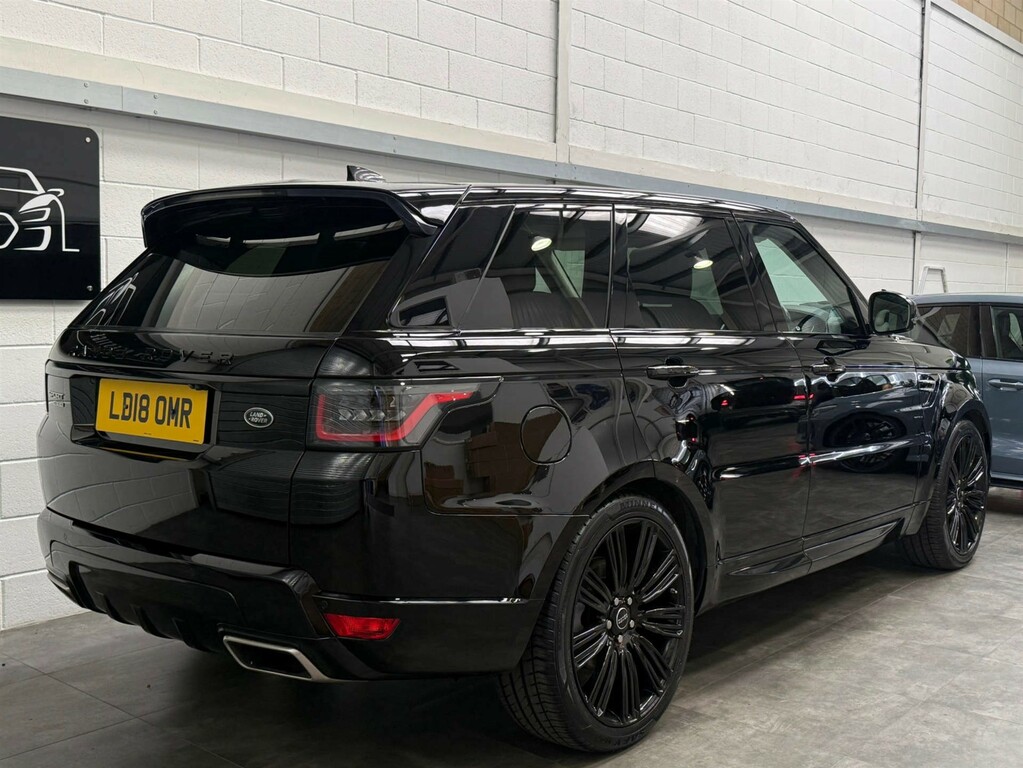 Land Rover Range Rover Sport Hse Sdv6 4Wd LD18OMR Black #6
