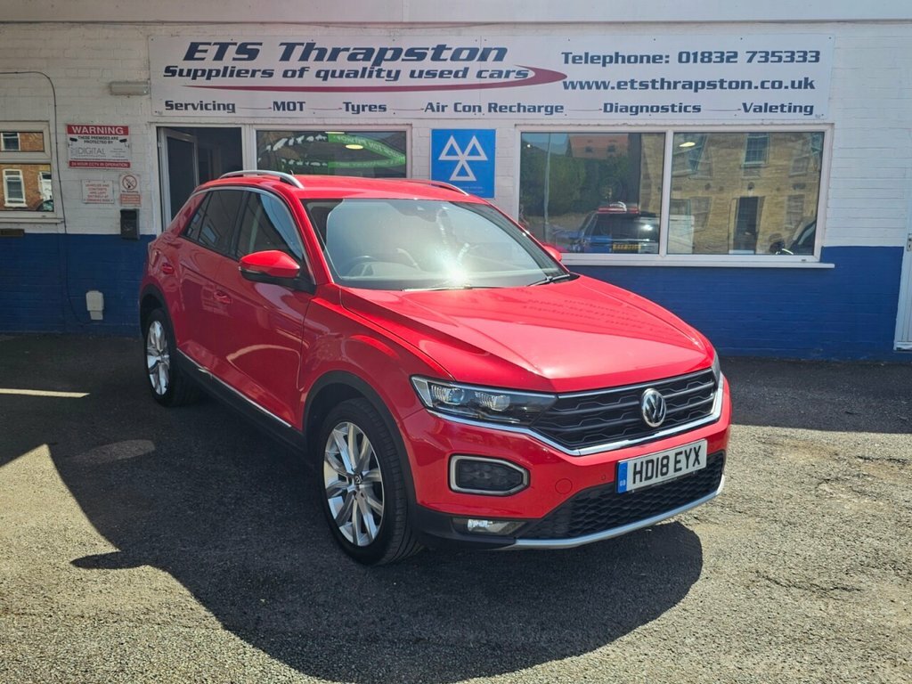 Volkswagen T-Roc 2L Sel Red