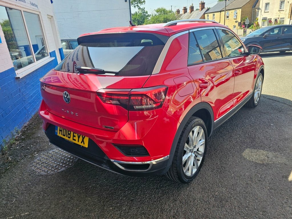 Volkswagen T-Roc 2L Sel HD18EYX Red #3