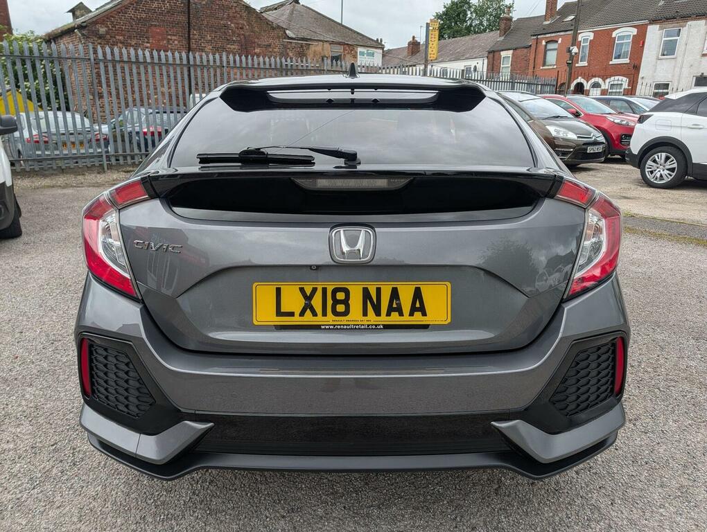 Honda Civic Civic Se Vtec Black #8