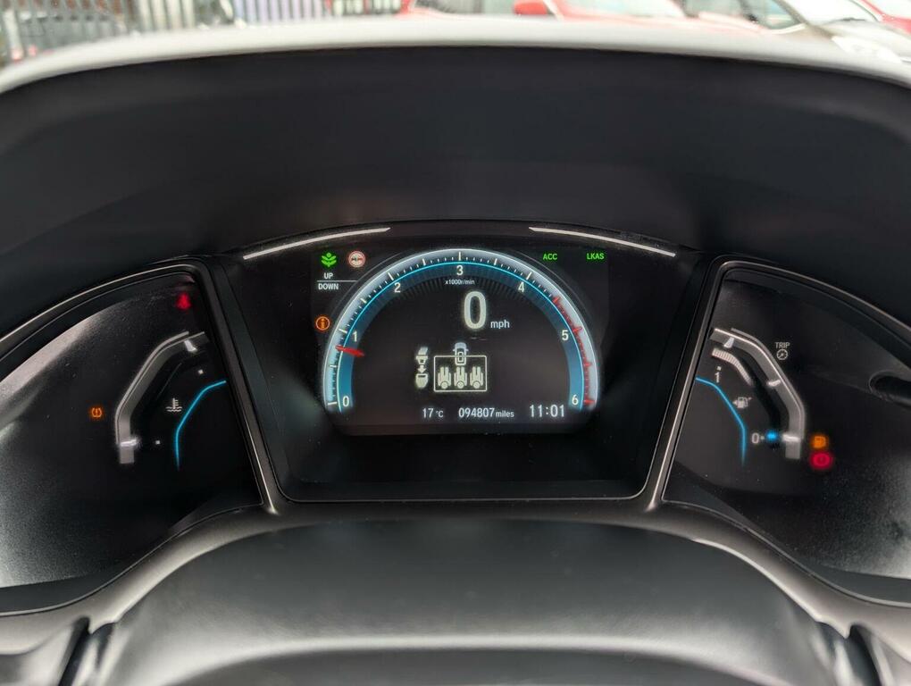Honda Civic Civic Se Vtec Black #11