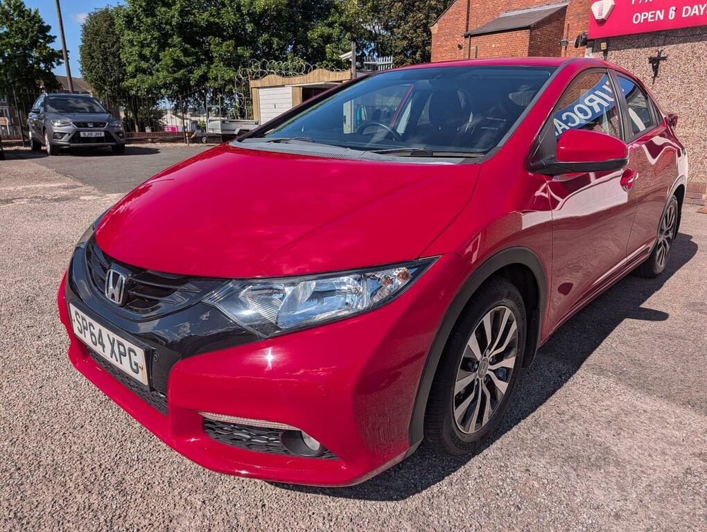 Honda Civic 1.6 I-dtec Se Plus Euro 5 Ss Red #4