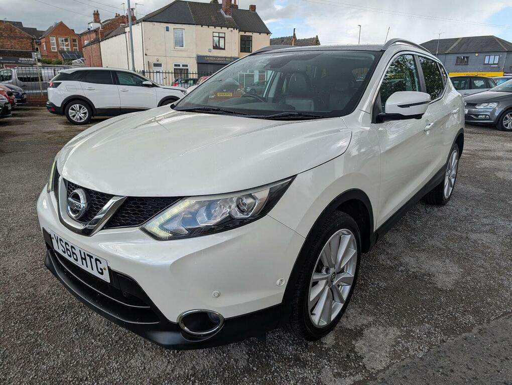 Nissan Qashqai 1.2 Dig-t Tekna 2Wd Euro 6 Ss White #4