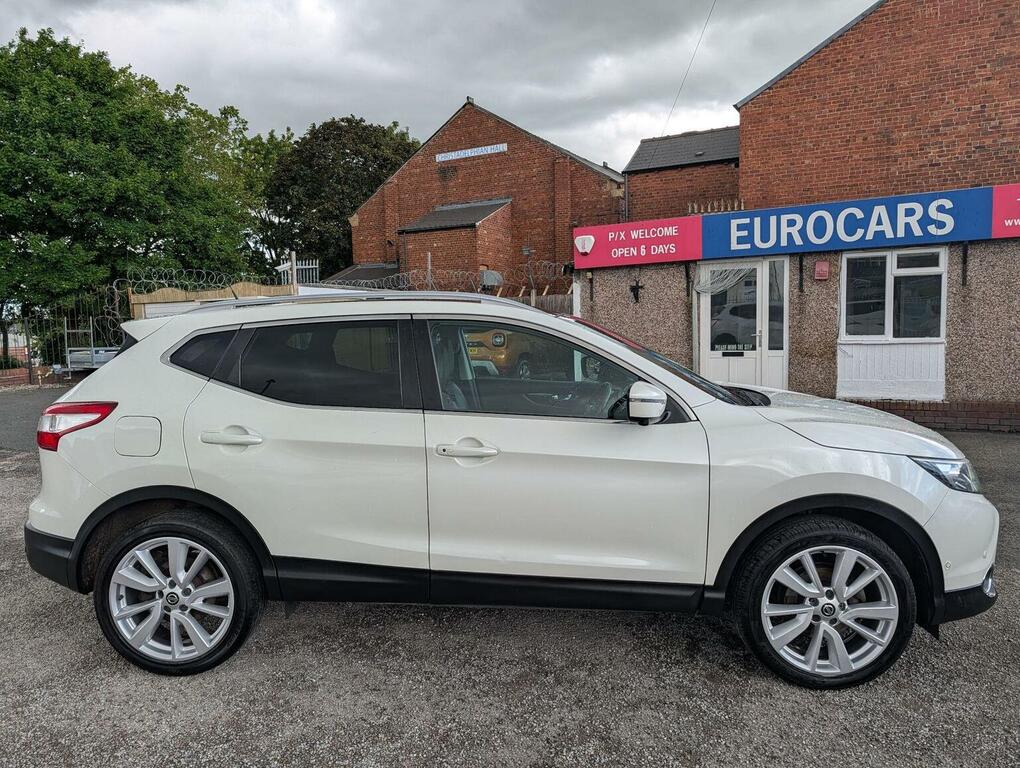 Nissan Qashqai 1.2 Dig-t Tekna 2Wd Euro 6 Ss White #5