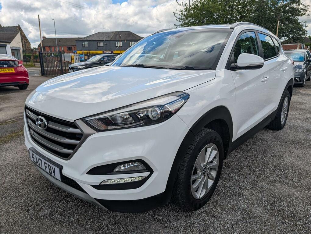 Hyundai Tucson 1.6 Gdi Blue Drive Se Nav Euro 6 Ss White #4