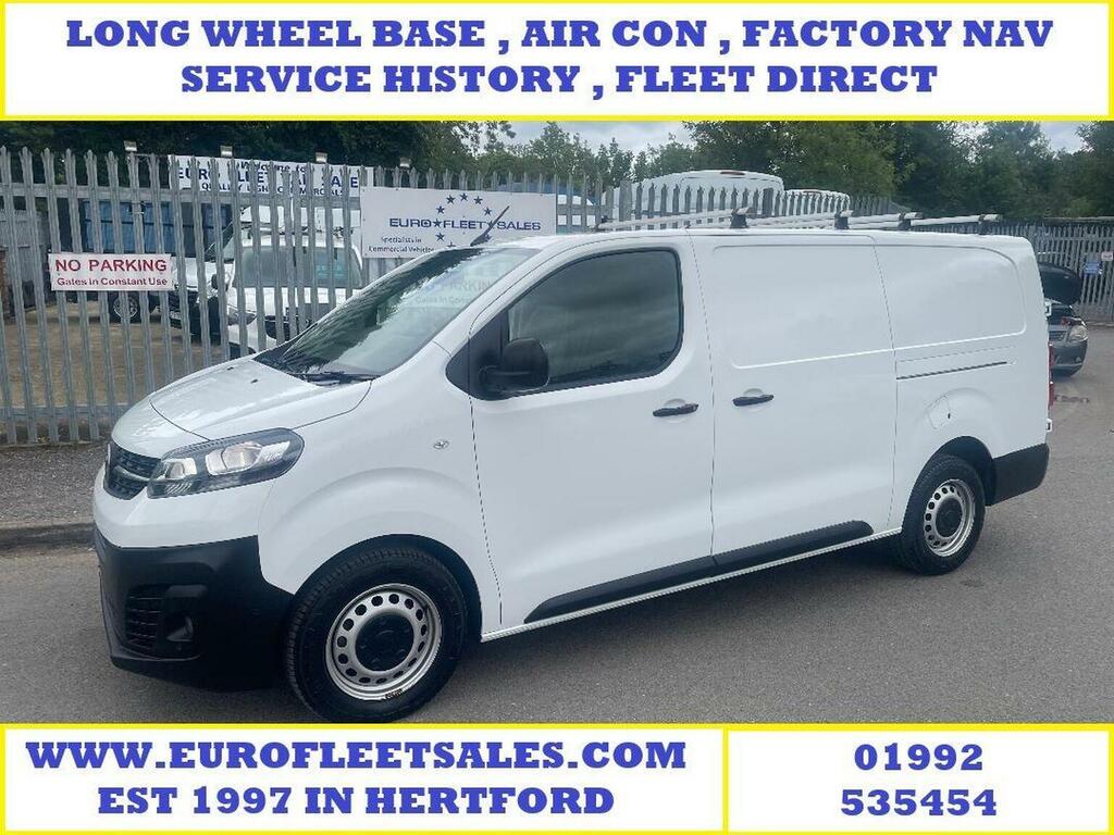 Vauxhall Vivaro 1.5 Turbo D 2900 Dynamic L2 H1 Euro 6 Ss 6Dr 2 WV71XUL White