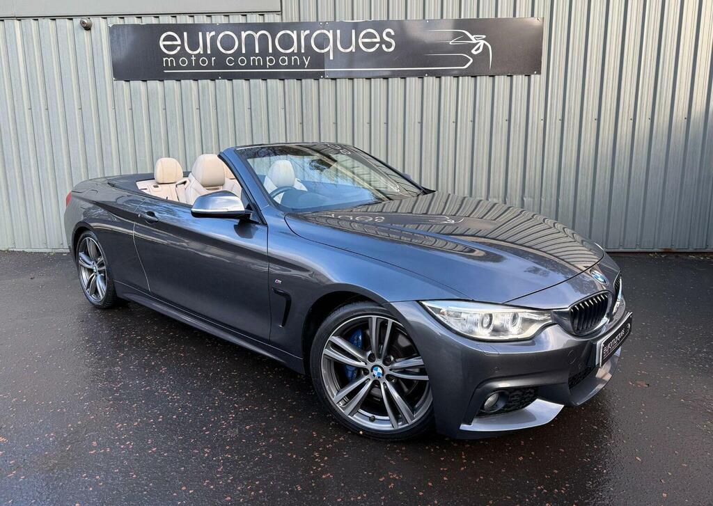 BMW 4 Series Convertible 2.0 420D M Sport Euro 6 Ss Grey