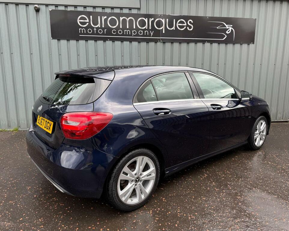 Mercedes-Benz A Class Hatchback 1.5 A180d Sport Euro 6 Ss 20176 Blue #4