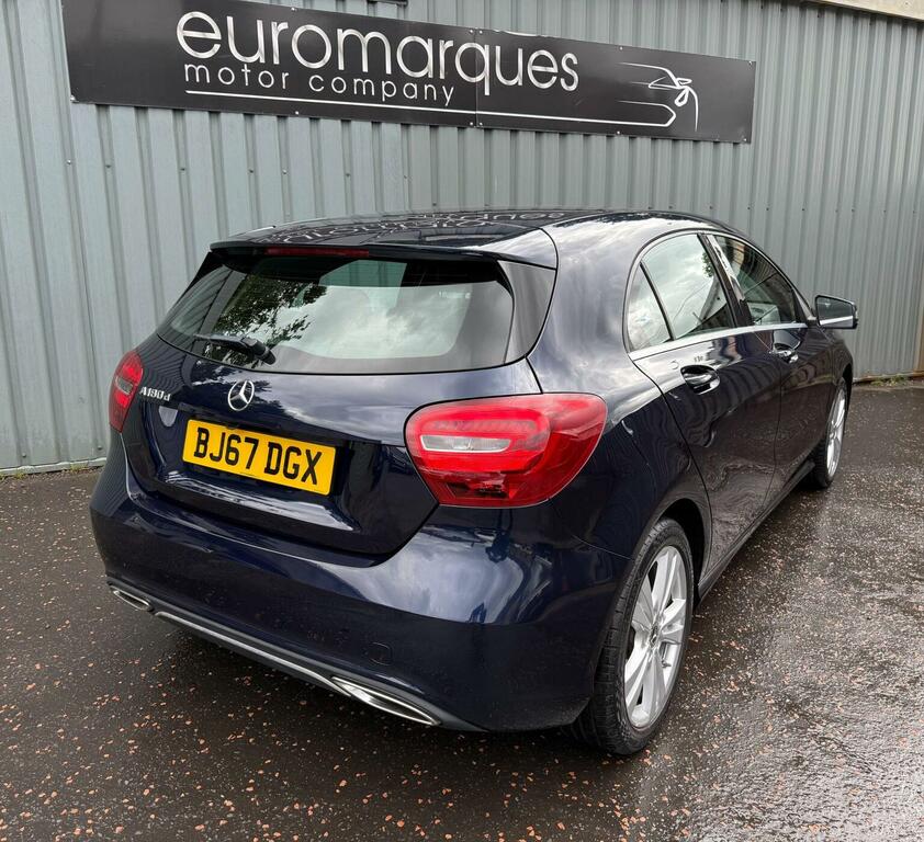 Mercedes-Benz A Class Hatchback 1.5 A180d Sport Euro 6 Ss 20176 Blue #3